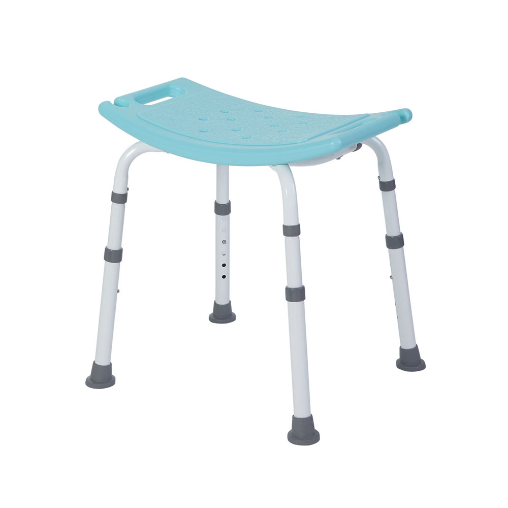 Rhythm Healthcare Deluxe Aluminum Shower Bench/Chair without Back B3200MT